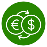 Icono cambio de divisas Unicaja Banco