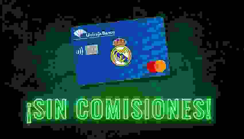 Tarjeta Débito Real Madrid de Unicaja Banco