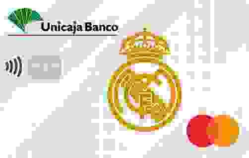 Tarjeta Mastercard Crédito Real Madrid Unicaja Banco