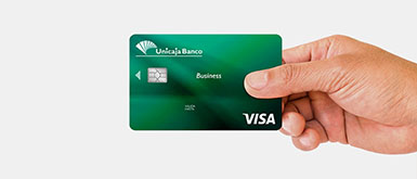 Despido dividir Tesauro Tarjeta Visa Business Débito | Unicaja Banco