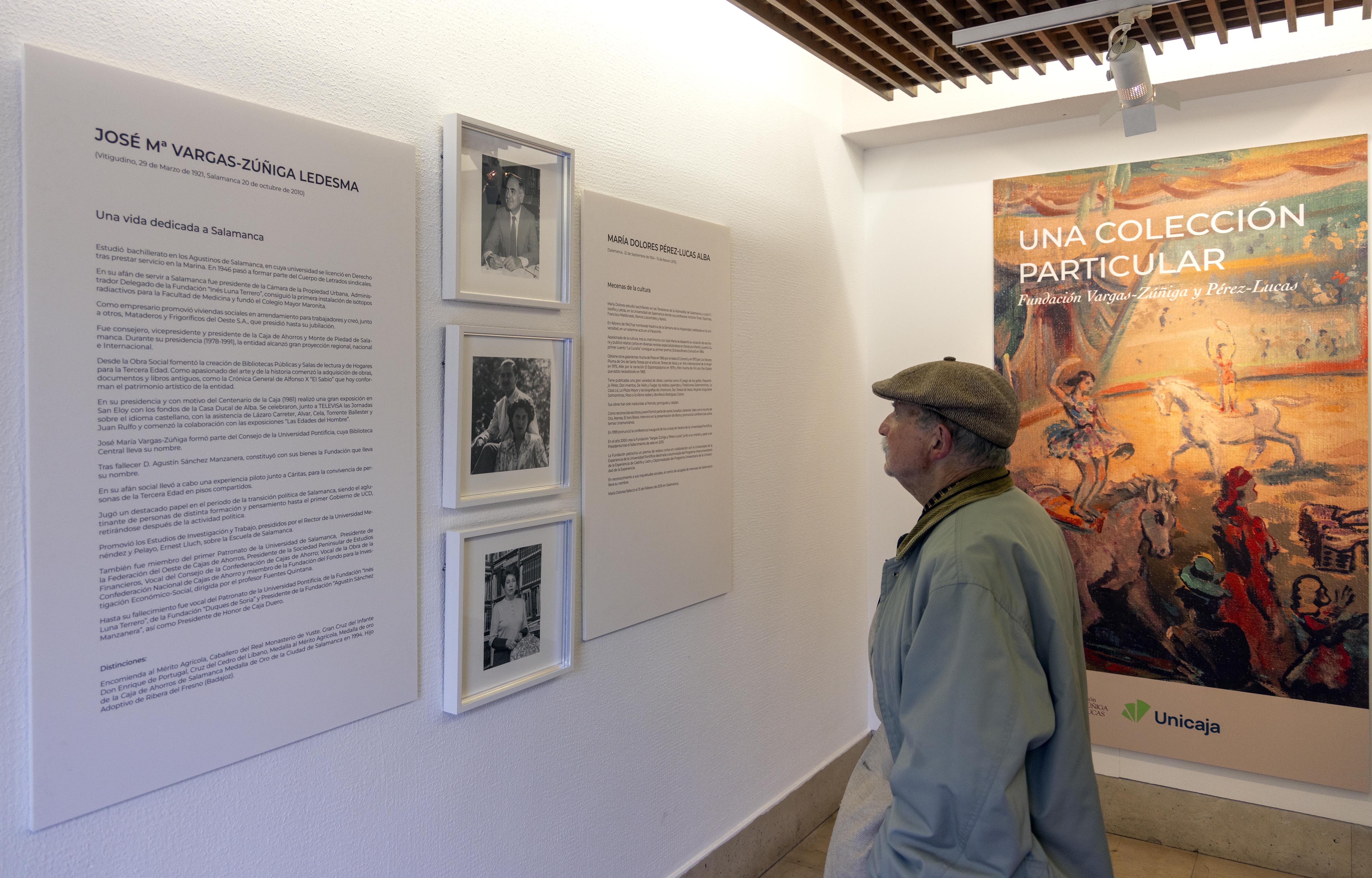 Unicaja acoge en Salamanca una muestra de la colección pictórica perteneciente a la Fundación Vargas-Zúñiga y Pérez-Lucas